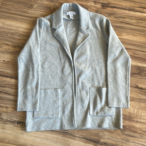 Magaschoni Jackets & Blazers - MAGASCHONI Wool Blend Knit Sweater Blazer